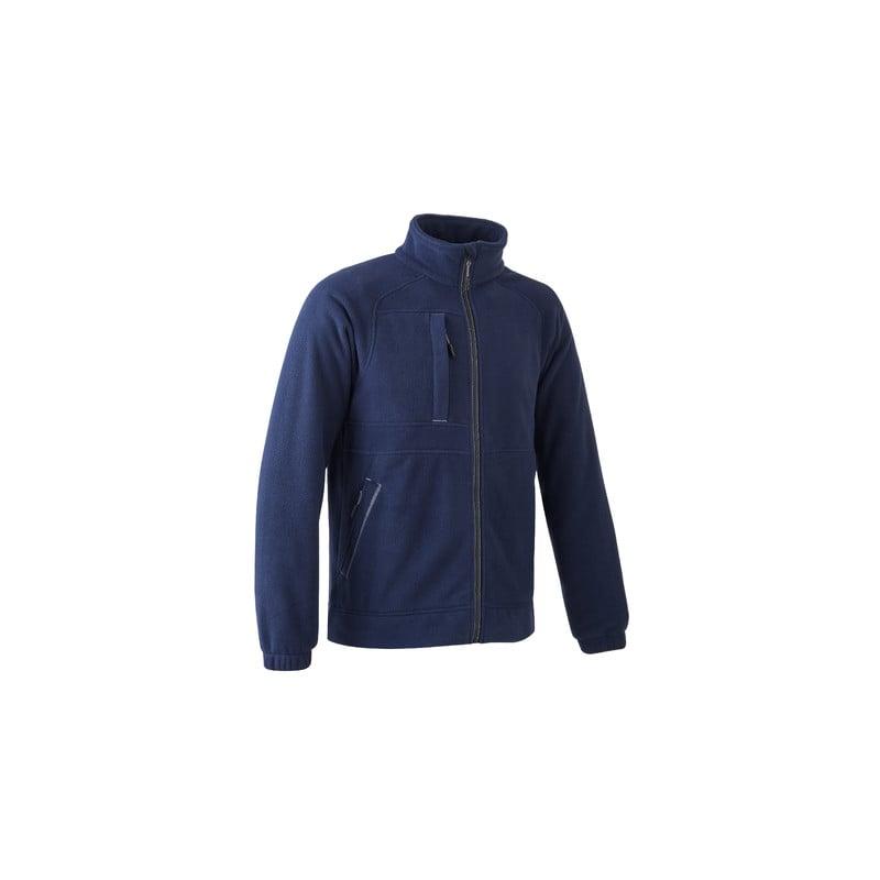 Veste - KOALA - Polaire 100% PES recyclé - 350g/m2 - Marine - COVERGUARD | 5KOA120_0