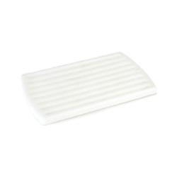 PREMIUM COOK 2 planches à découper Pain blanc 30x20x2 - blanc plastique 18425558990631_0