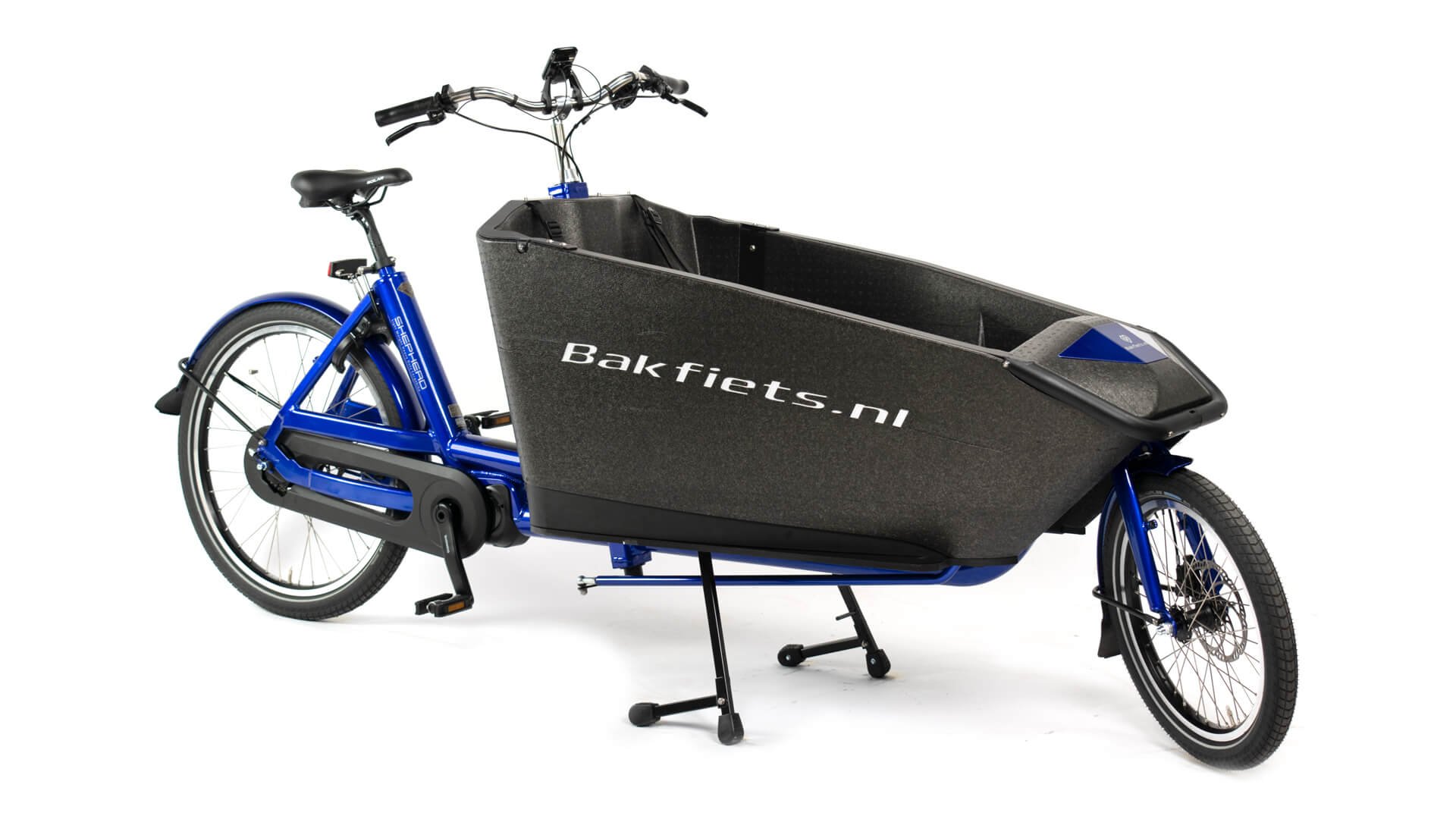 Biporteur électrique Sheperd - moteur pédalier Shimano E-Bike Systems - Bakfiets_0