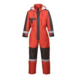 Portwest - Combinaison de travail spéciale hiver Rouge Taille M - M rouge 5036108217458_0