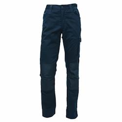 U-Power - Pantalon de travail bleu foncé Stretch et Slim MEEK Bleu Foncé Taille S - S bleu 8033546418697_0