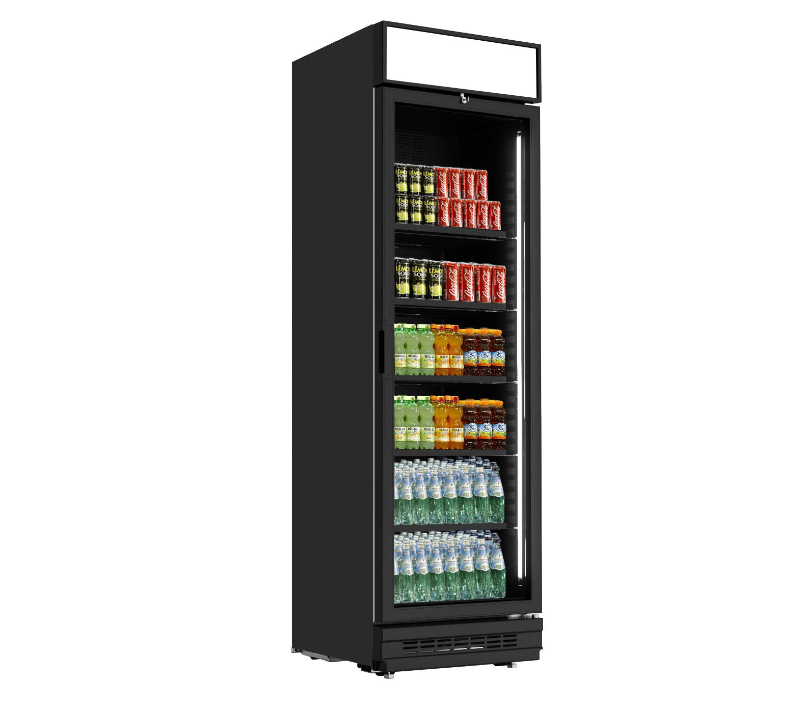 Vitrine Réfrigérée IARP Fizz 42 Black pour la vente de boissons et produits frais_0