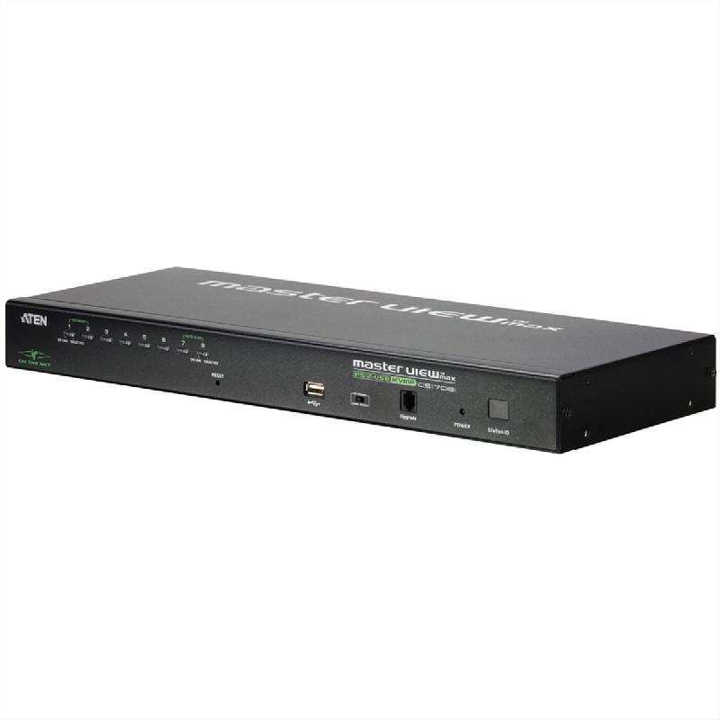 ATEN CS1708i Switch KVM Over-IP VGA, PS/2-USB, port périphérique USB, 8 ports_0