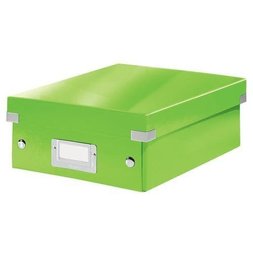 Leitz boîte click&store taille s avec compartiments amovibles. Coloris vert_0