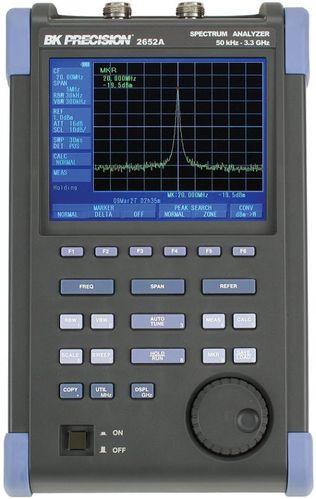 Analyseur de spectre numérique portable 50k-3.3ghz, -60/+10dbm, générateur de trackin - BKPBK2652A_0