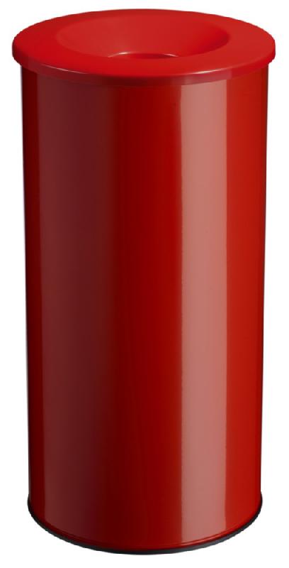 Corbeille neo antifeu 50l, rouge signalisation 3020_0