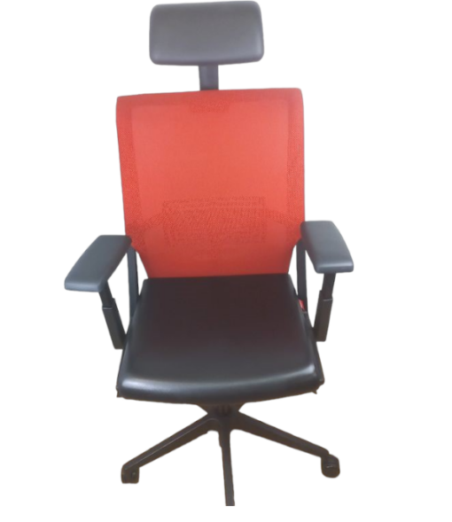 Fauteuil de bureau ergonomique Haworth Comforto 59 d'occasion - soutien lombaire et appui-tête_0