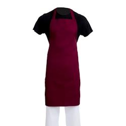 Whites Chefs Clothing Tablier bavette Whites bordeaux - A557_0