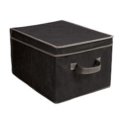 Boite de rangement 30 x 40 x 24 cm - noir 3560238478486_0