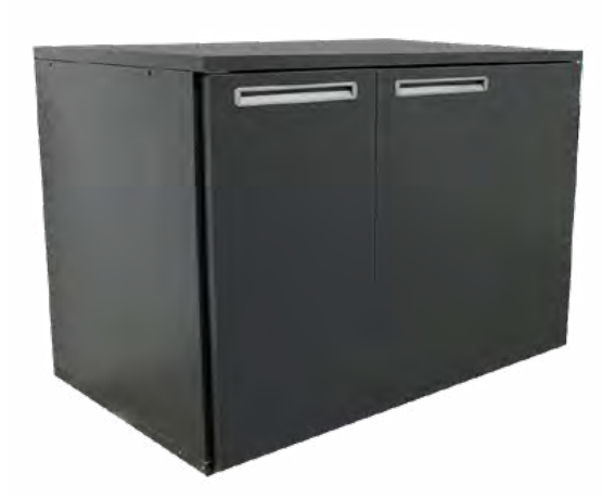 Frigo fûts de stockage Monobloc 1/2 CV - Groupe incorporé sur le côté droit - Livraison en panneaux sur palette_0