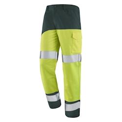 Cepovett - Pantalon de travail Fluo SAFE XP Jaune / Vert US Taille S - S 3603624531881_0