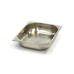 Maxima Récipient gastronorm - 1/2 GN - profondeur 6,5 cm - acier inoxydable - perforé - 3701117758651_0