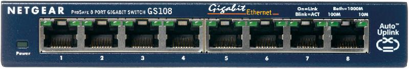NETGEAR ProSafe 8-Port Gigabit Desktop Switch Non-géré Gigabit Ethernet (10/100/1000) Bleu_0