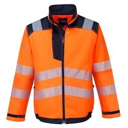 Portwest - Veste de travail design PW3 HV Orange / Bleu Marine Taille S - S orange 5036108306954_0