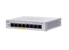 Cisco CBS110-8PP-D Non-géré L2 Gigabit Ethernet (10/100/1000) Connexion Ethernet, supportant l'alimentation via ce port (PoE) Gris_0