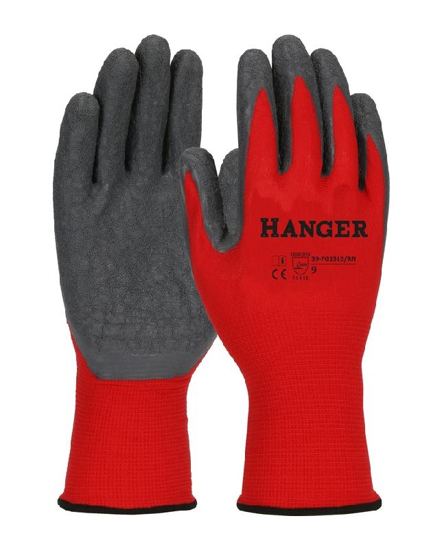 Gants de travail h-dex enduit latex t 11 en paire de 3 - HANGER - 300014 - 850503_0