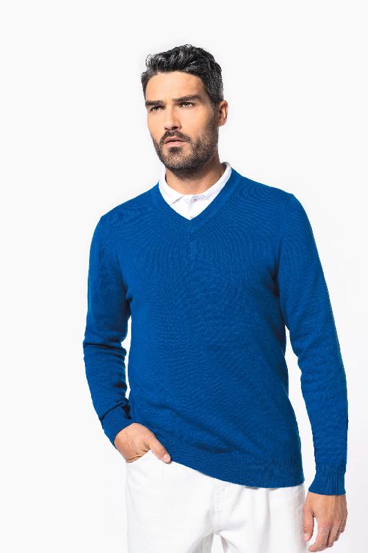 Pullover premium col V -  Réf: K982_0