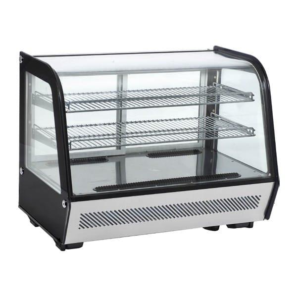 Vitrine froide éclairage LED portes coulissantes L 885 x P 575 x H 685 mm_0