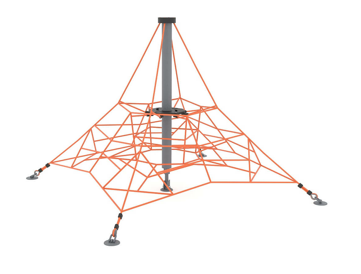 Structure multi-activités métallique en cordage - e0048-02 - ludoparc_0