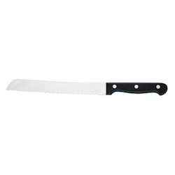 TABLE PASSION Couteau à pain lame 20cm Noir Acier - 3106237730554_0