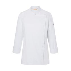 KARLOWSKY Veste de cuisine femme, manches longues, blanc , 36 - 36 blanc 4040857029737_0