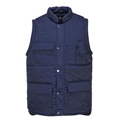 Portwest - Gilet de travail sans manches SHETLAND Bleu Marine Taille XL - XL bleu 5036108004010_0