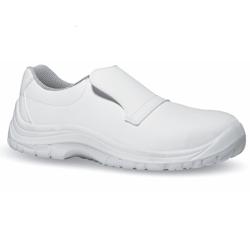 U-Power - Chaussures de cuisine antidérapantes légères SOFT - Environnements humides - O2 FO SRC Blanc Taille 45 - 45 matière synthétique 8033546_0