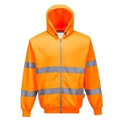Portwest - Sweat-shirt zip à capuche HV Orange Taille 3XL - XXXL orange 5036108252466_0