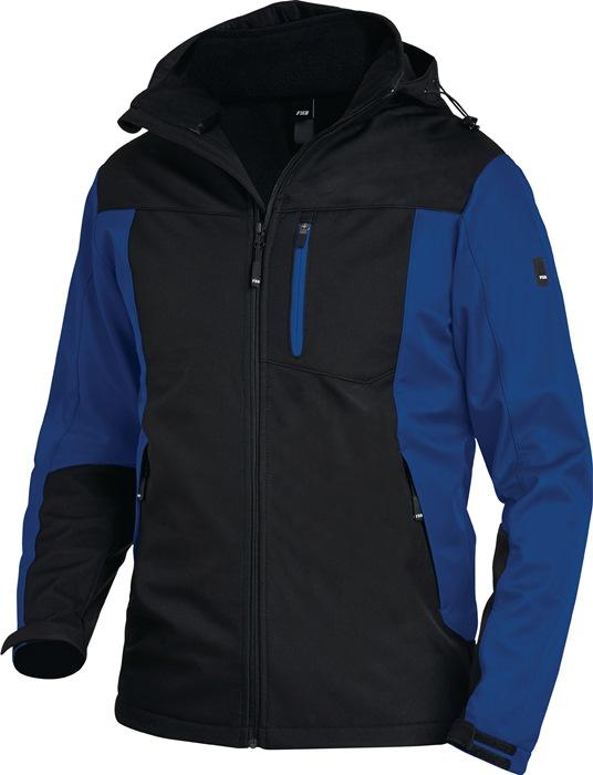 Veste en softshell JANNIK taille XL royal/noir 100 % PES FHB_0