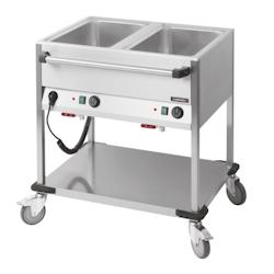 Chariot bain-marie à eau 2 x GN 1/1 - G3611630001175_0