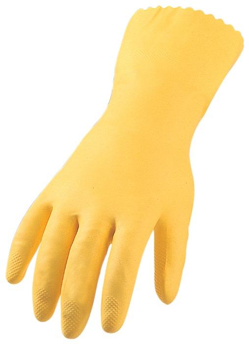 Gant de protection chimique taille 9 jaune EN 388, EN 374 catégorie EPI III ASATEX_0