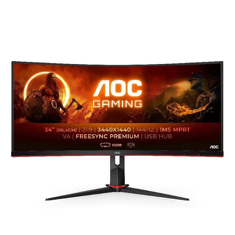 AOC G2 CU34G2X/BK LED display 86,4 cm (34