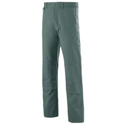 Cepovett - Pantalon de travail avec protection genoux ESSENTIELS Vert Taille 62 - 62 vert 3603622395751_0