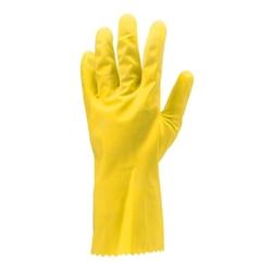 Coverguard - Gants de protection chimique jaune en latex naturel EURODIP 5030 (Pack de 100) Jaune Taille 10 - 3435241050304_0