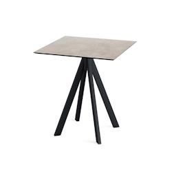 Essentials Table de bistrot - 70x70 cm - Noir/Moonstone - Infinity - Veba - 120011377_0