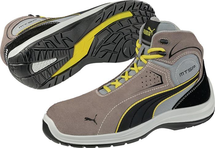 Botte de sécurité TOURING STONE MID pointure 42 stone S3 EN ISO 20345:2011 cuir velours hydrophobe PUMA_0