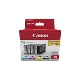 Multipack cartouches d'encre - CANON - PGI-1500XL Noir/Cyan/Magenta/Jaune - Haut rendement Canon - 3666749593486_0