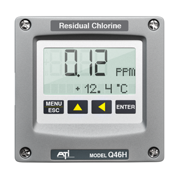 Appareil de mesure du chlore résiduel Q46H/62-63 - BADGER METER avec sorties analogiques supplémentaires et communication numérique_0