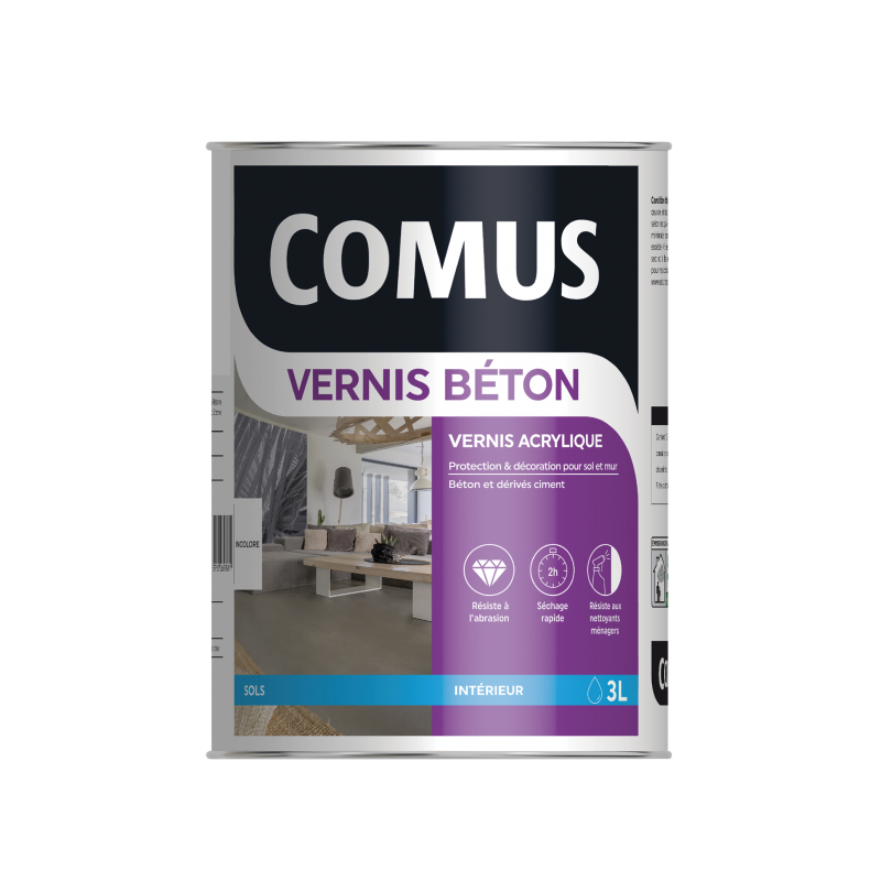 Vernis béton  -  COMUS  -  Réf. AG00134_0