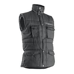 Coverguard - Gilet de travail chaud sans manches en coton et polyester noir POLENA Noir Taille M - M noir 3435245507828_0