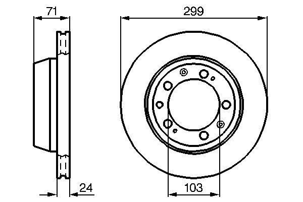 DISQUE DE FREIN BOSCH 0986478417_0