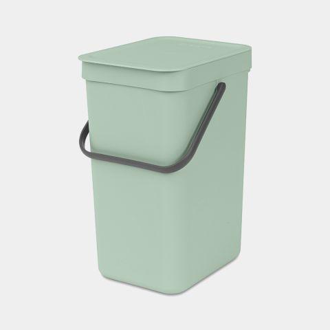 Poubelle Brabantia Sort & Go - 12 litres - Jade Green - Multi-talent - volume S (12 L)_0