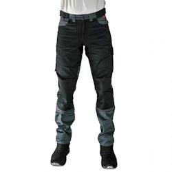 Carbonn Workwear et epi Carbonn - Pantalon de travail léger et confortable pour Homme noir Noir / Gris Taille 56 - 56 noir 9502345876919_0