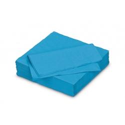 1001 Tables Serviette en ouate 25*25cm 2 plis AZUR x1200 AVA - bleu papier 20645_0