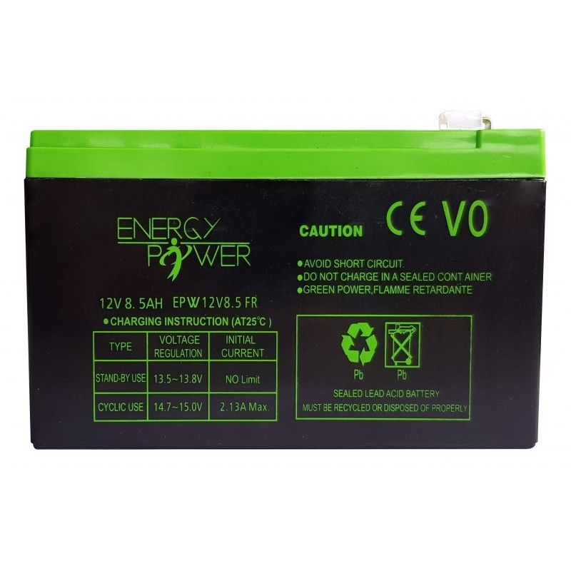 Batterie Étanche au Plomb 12V / 8,5Ah - EPW12V8,5AH_0