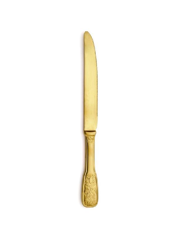 Couteau à dessert Versailles Satin Gold Inox 18/10 Q25_0