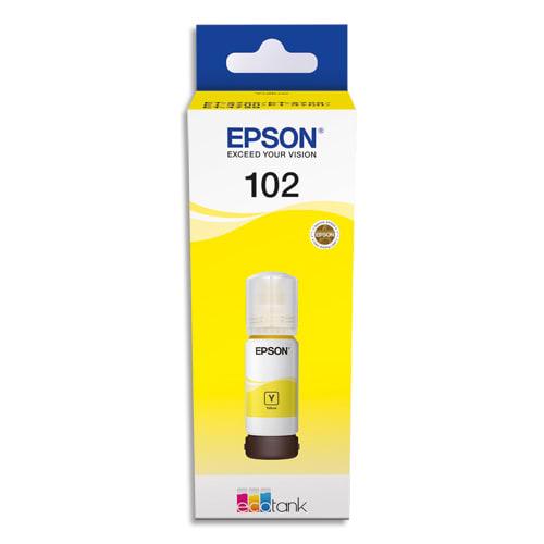 Epson bouteille jet d'encre 102 ecotank yellow (t03r4) - c13t03r440_0