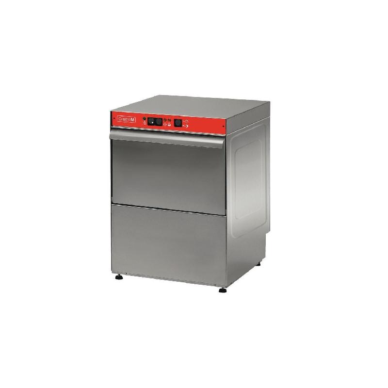 Lave-verres inox pro (L)350 x (P)350 mm, sans pompe détergent, 3200 W, 220 V - MONO_0