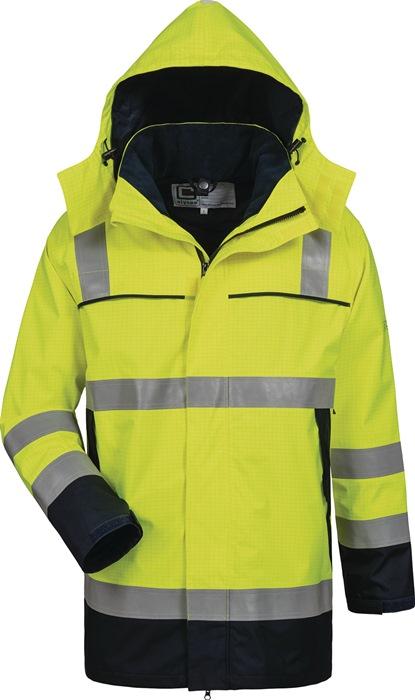 Parka multinorme Toivo taille XL jaune/marine matériau extérieur : Couche extérieure : ELYSEE_0