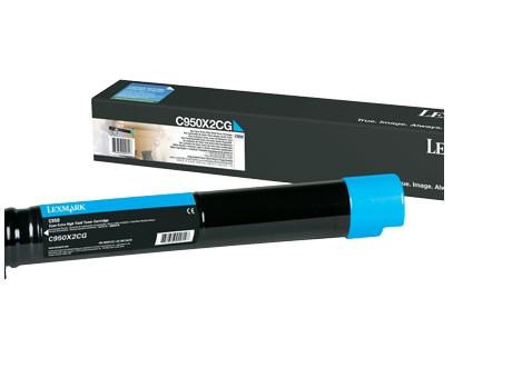 Lexmark C950X2CG Cartouche de toner Original Cyan 1 pièce(s)_0